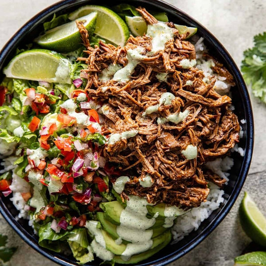 Shredded Beef Bowl