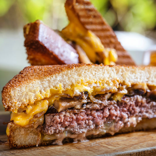 Beef and Caramelized Onion Sandwich